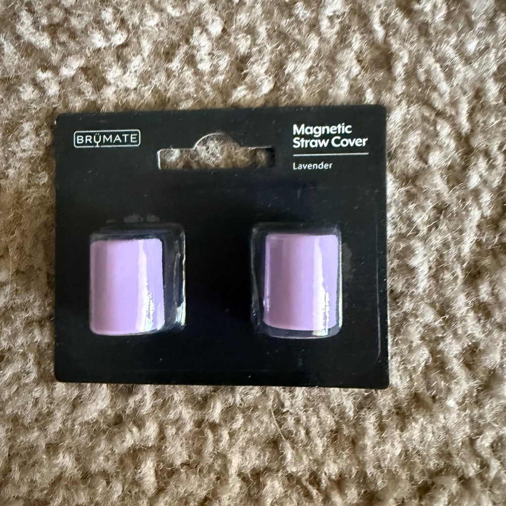 Brumate Lavender Magnetic Straw Cover